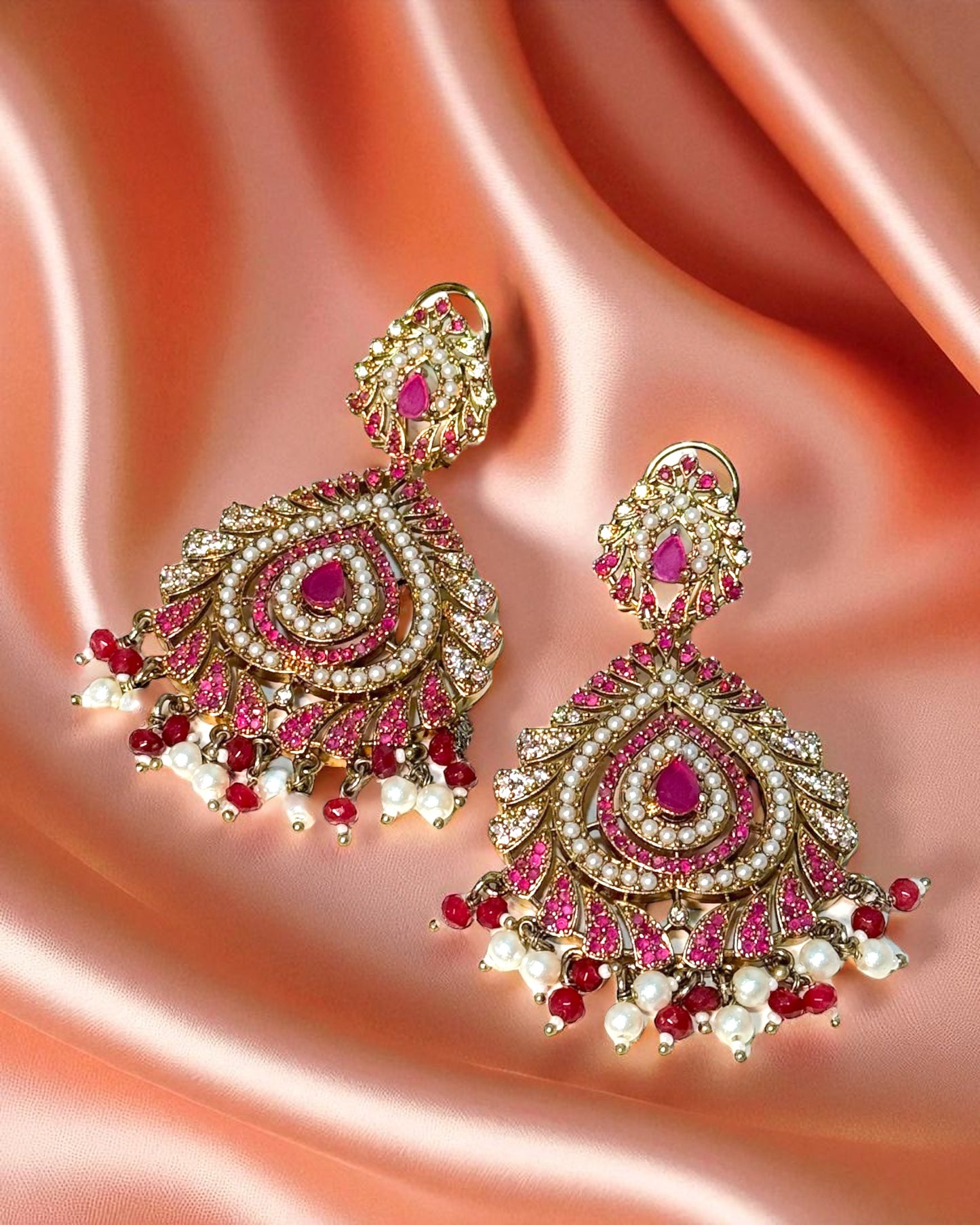 Aisha عائشة Bridal Set in Ruby