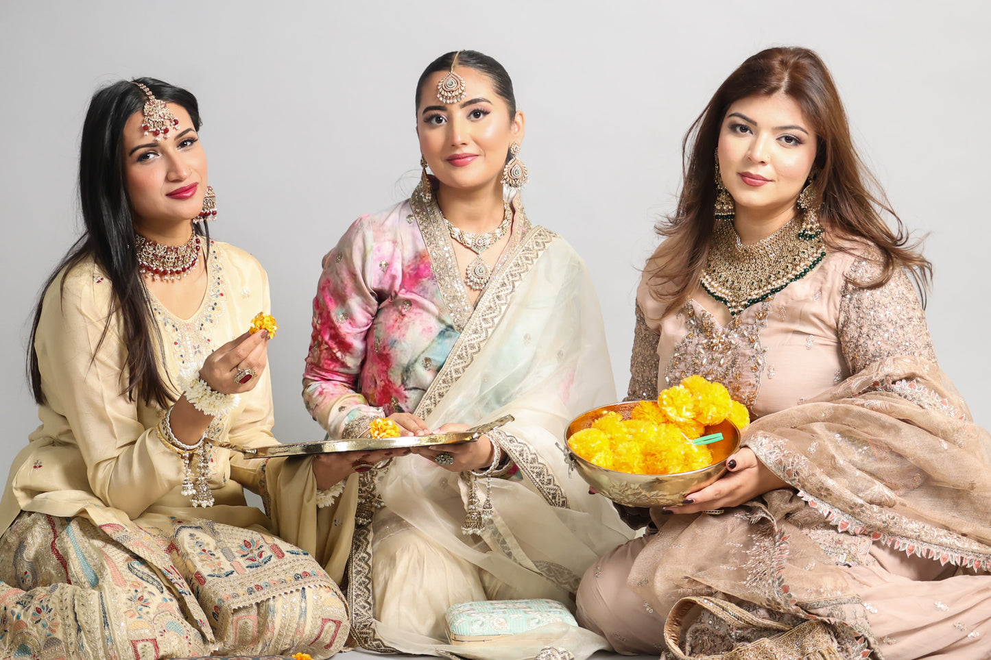 Aisha عائشة Bridal Set in Ruby