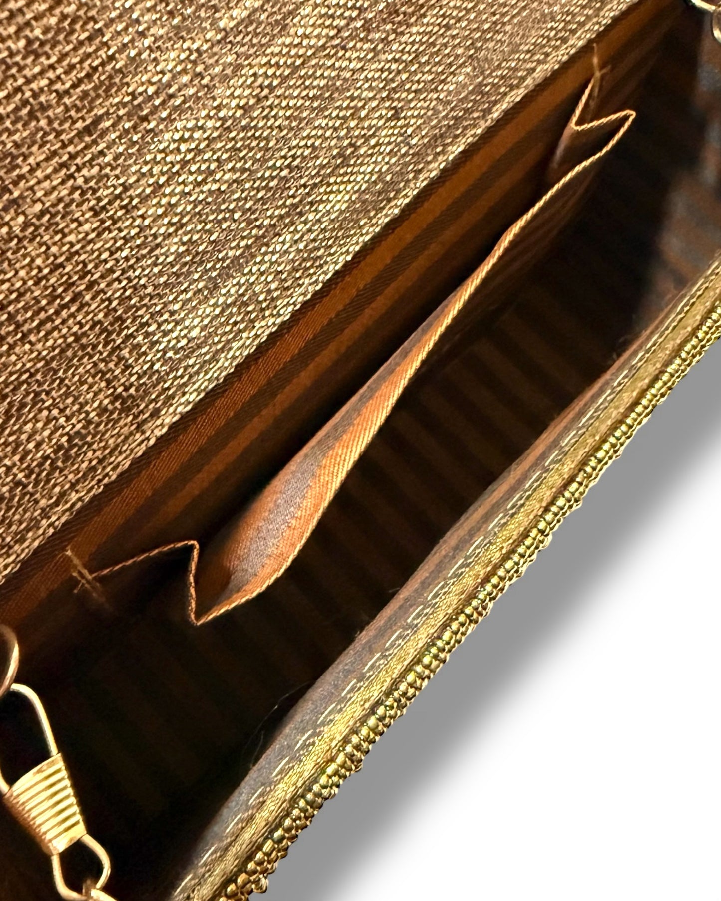 Faryal فَريال Vintage Bag in Antique Gold