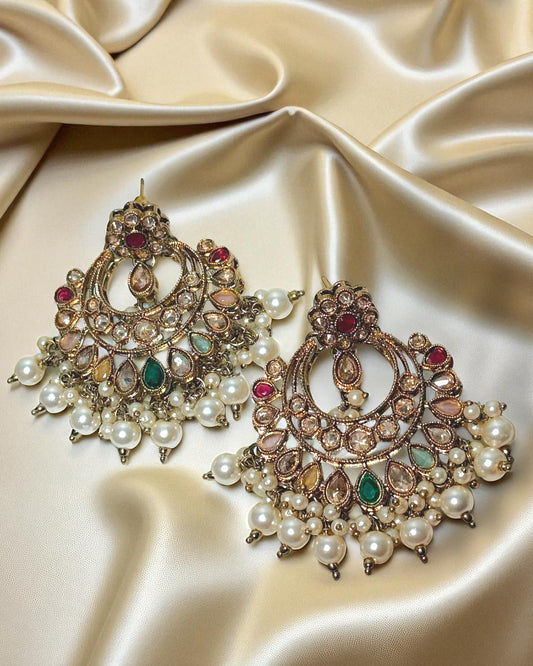 Zoya زویا Polki Set in Multicolor