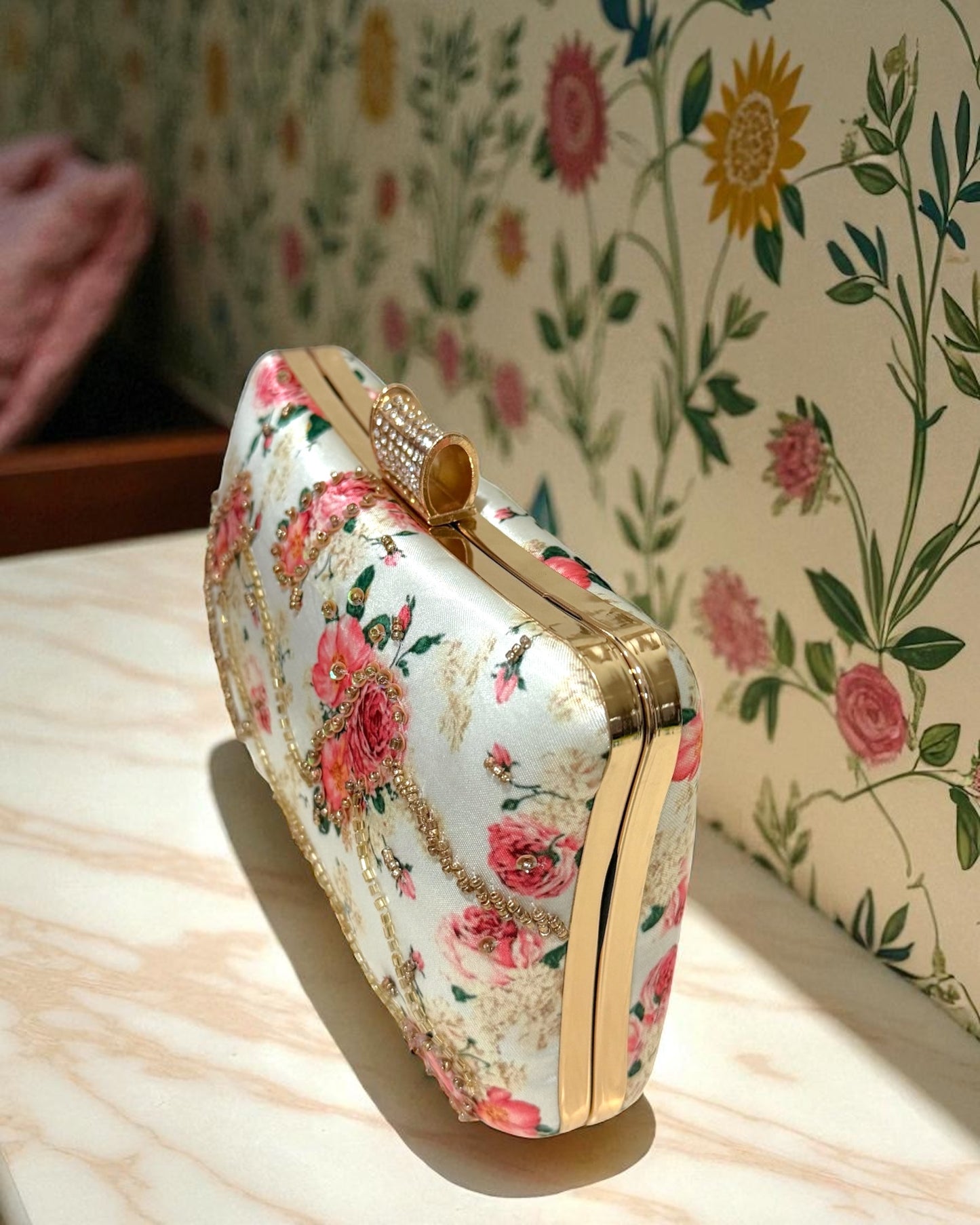 Hulm حلم Dreamy Floral Clutch