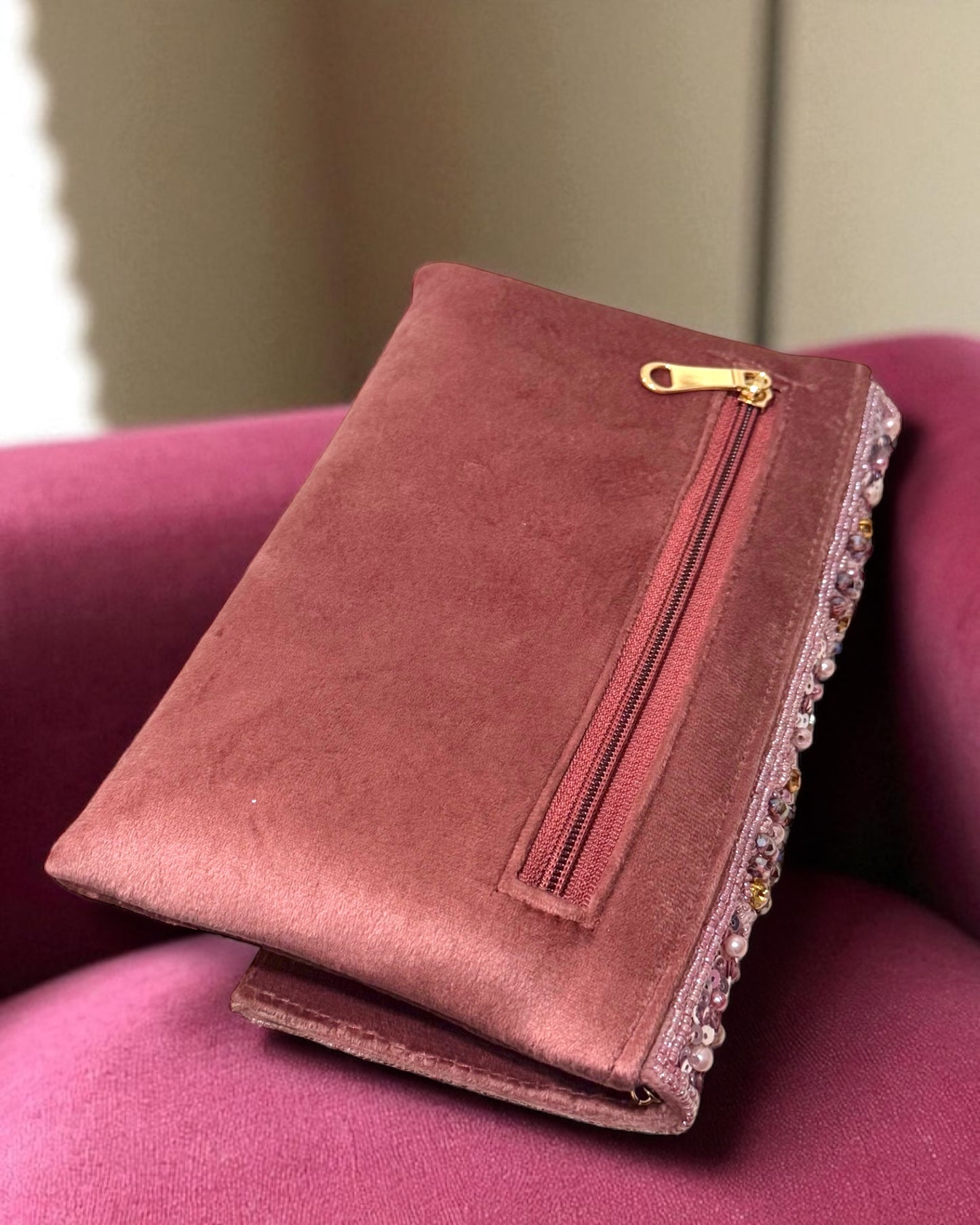 Fariha فَرِيحَة Bag in Mauve Pink