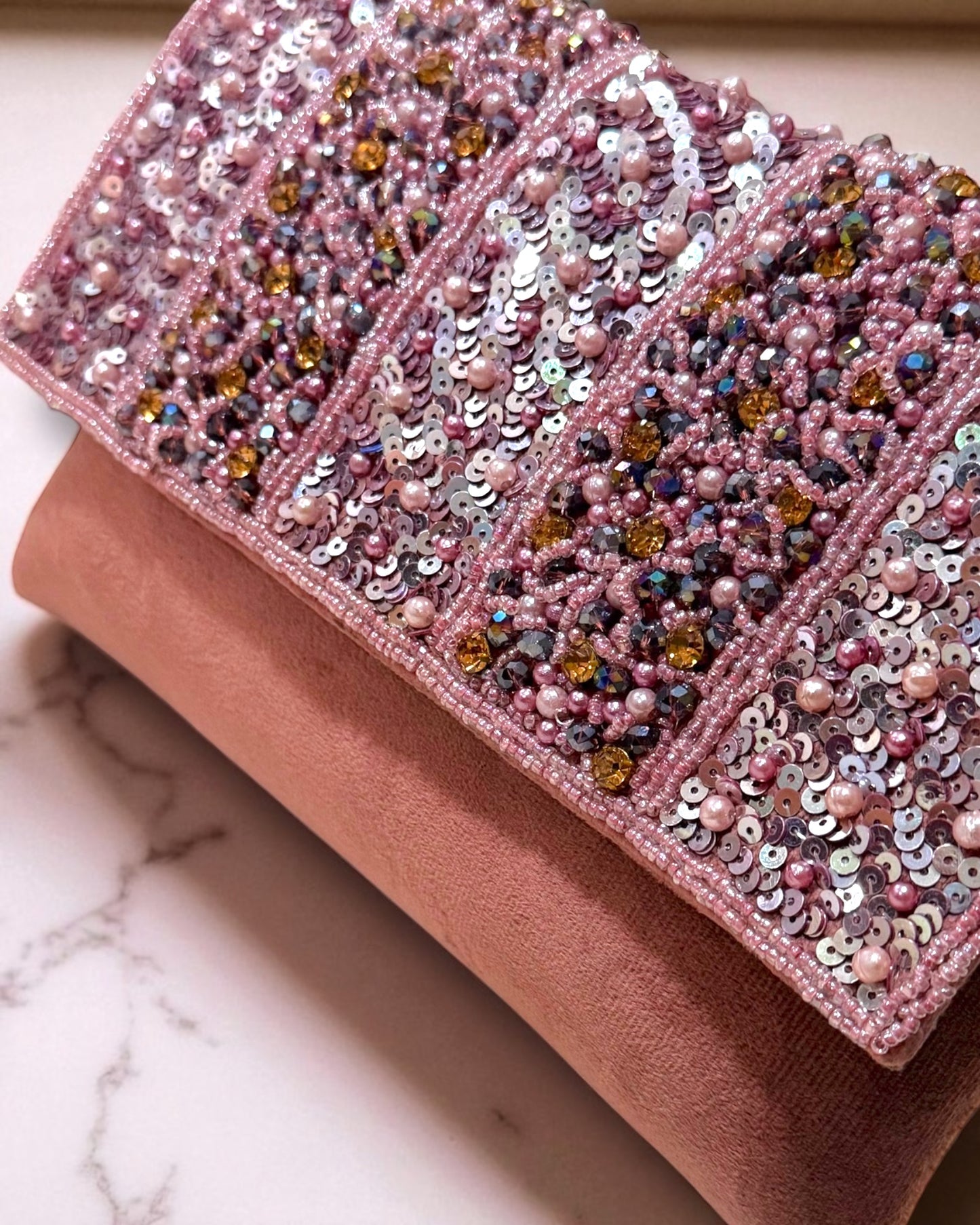 Fariha فَرِيحَة Bag in Mauve Pink