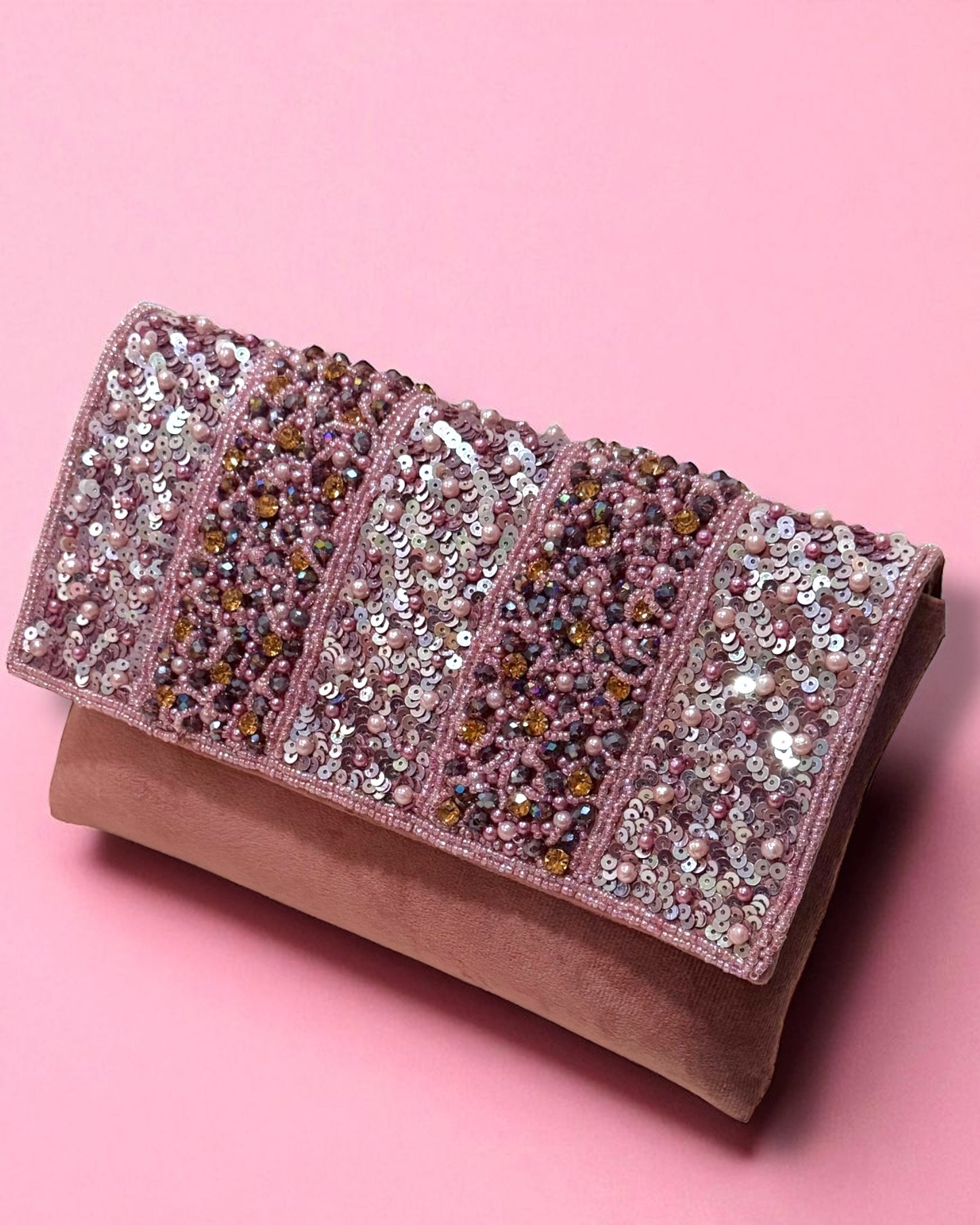 Fariha فَرِيحَة Bag in Mauve Pink