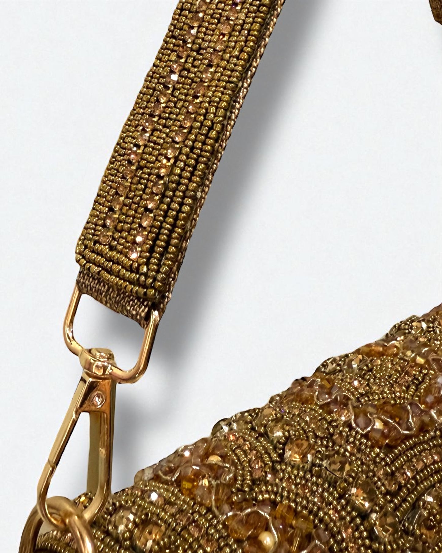 Faryal فَريال Vintage Bag in Antique Gold