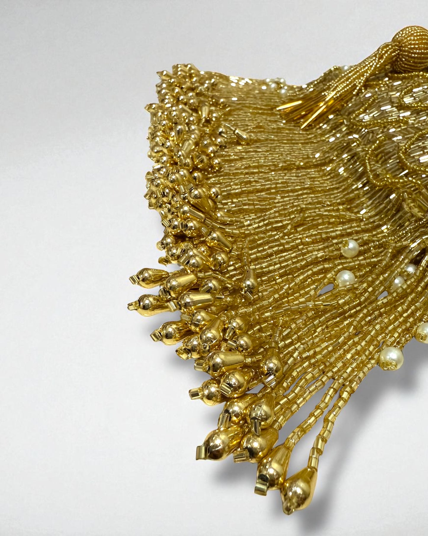 Lubna لبنى Vintage Bag in Gold