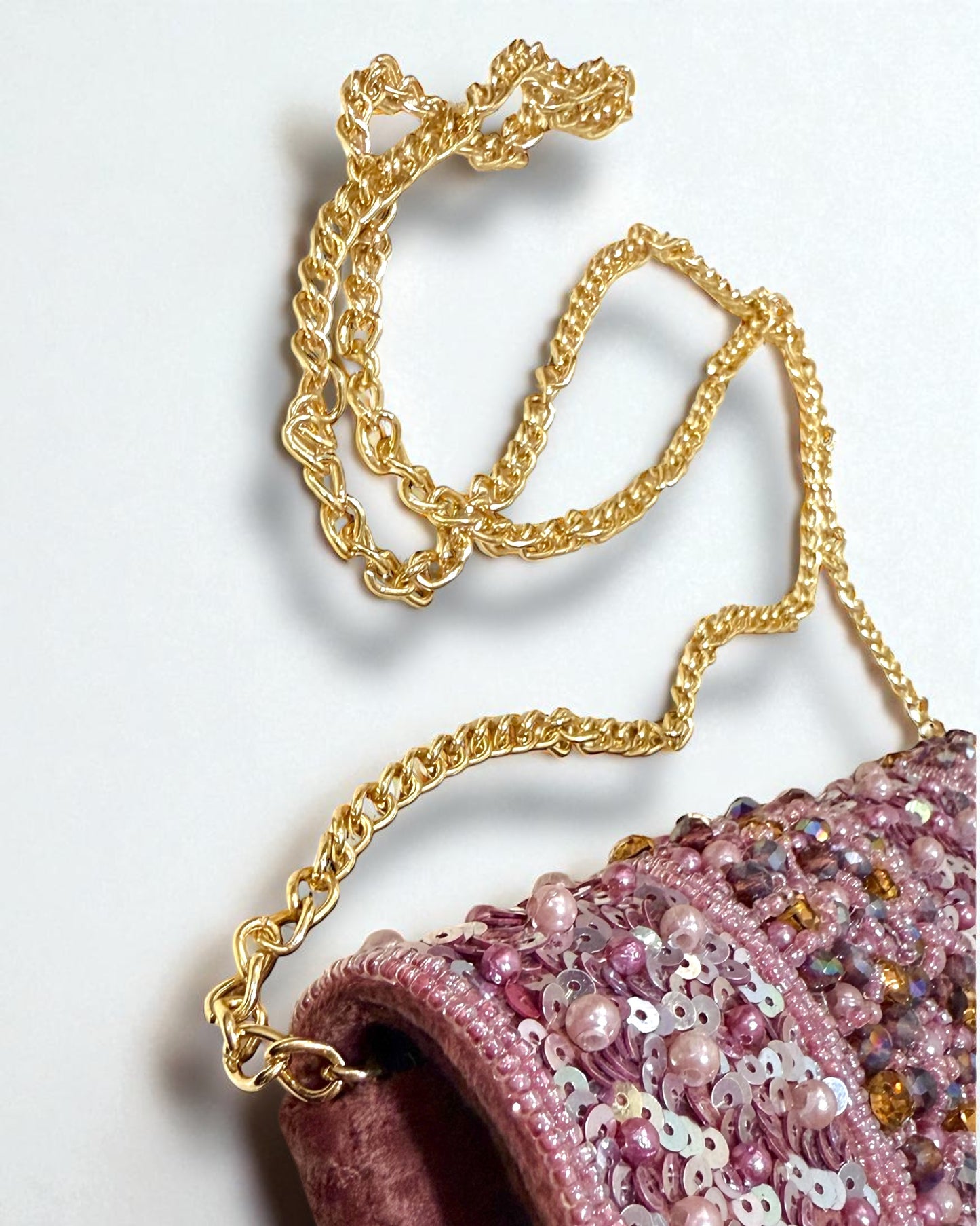 Fariha فَرِيحَة Bag in Mauve Pink