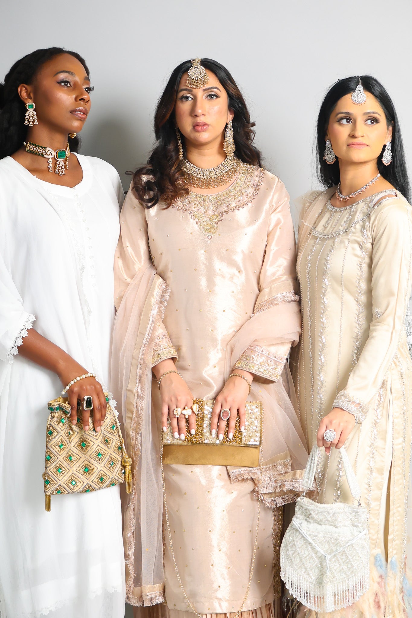 Fiza فِضَاء Potli Bag in Green