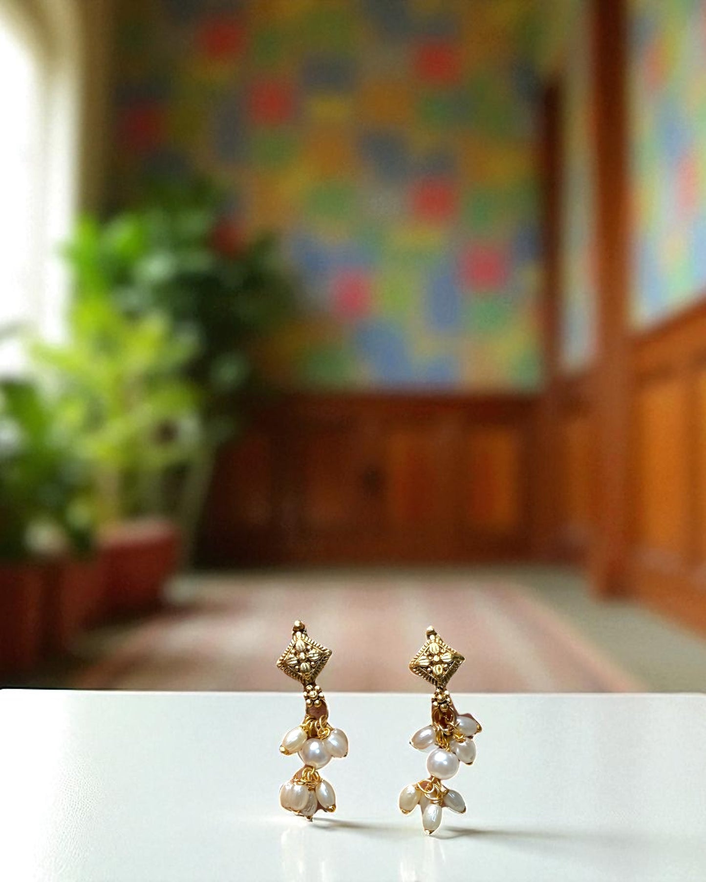 Anaya عنایہ Traditional Gold & Pearl Set