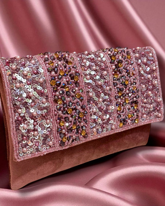 Fariha فَرِيحَة Bag in Mauve Pink