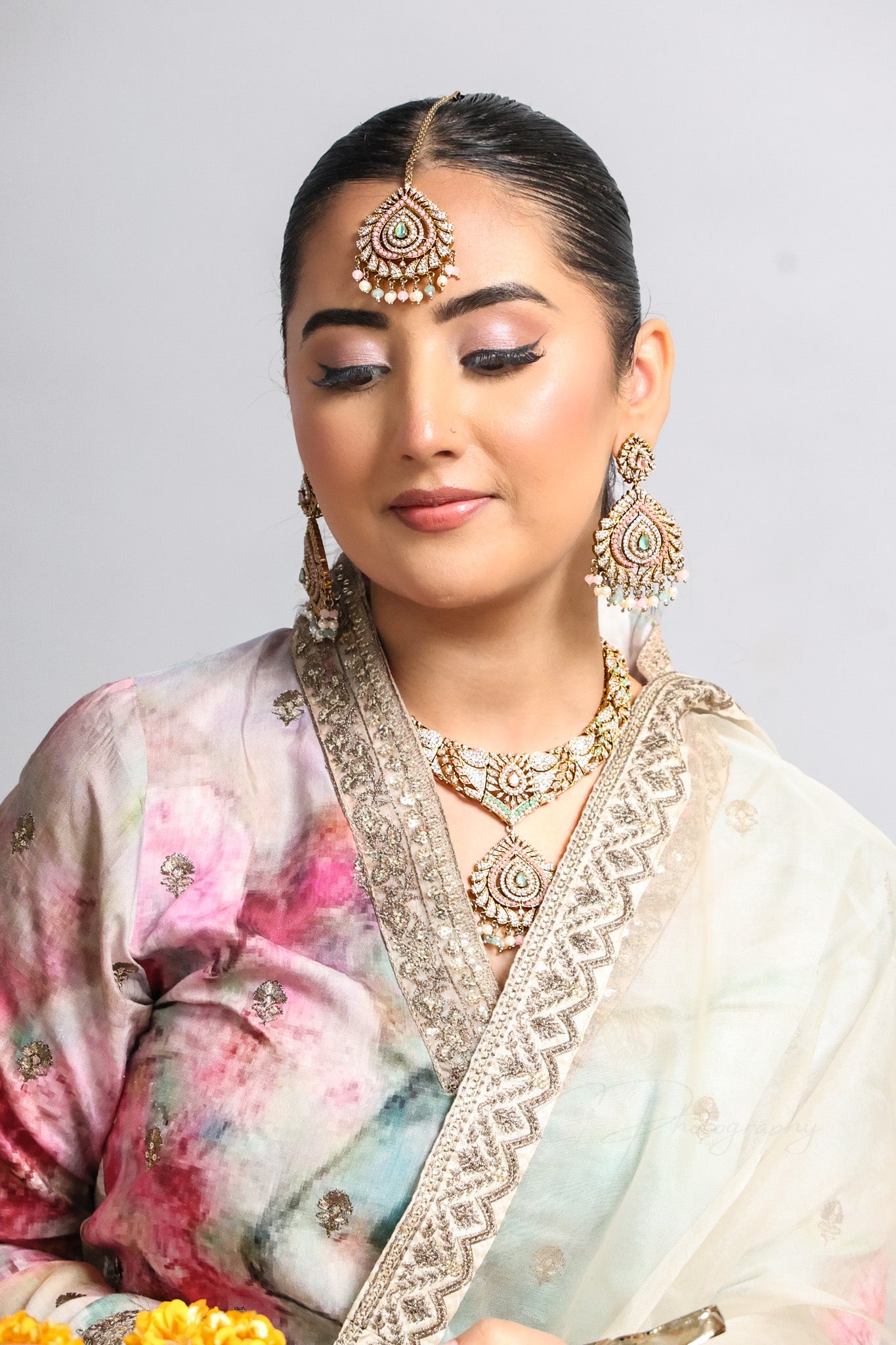 Aisha عائشة Bridal Set in Ruby