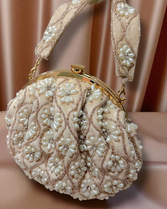Angela एंजेला Bridal Clutch