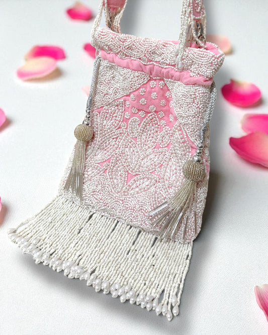 Reja رجا Potli Bag in Pink