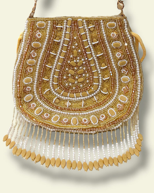 Sehar سحر Bag in Gold