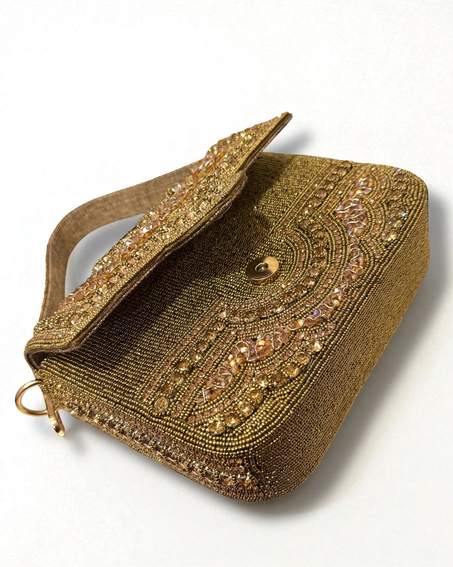 Faryal فَريال Vintage Bag in Antique Gold