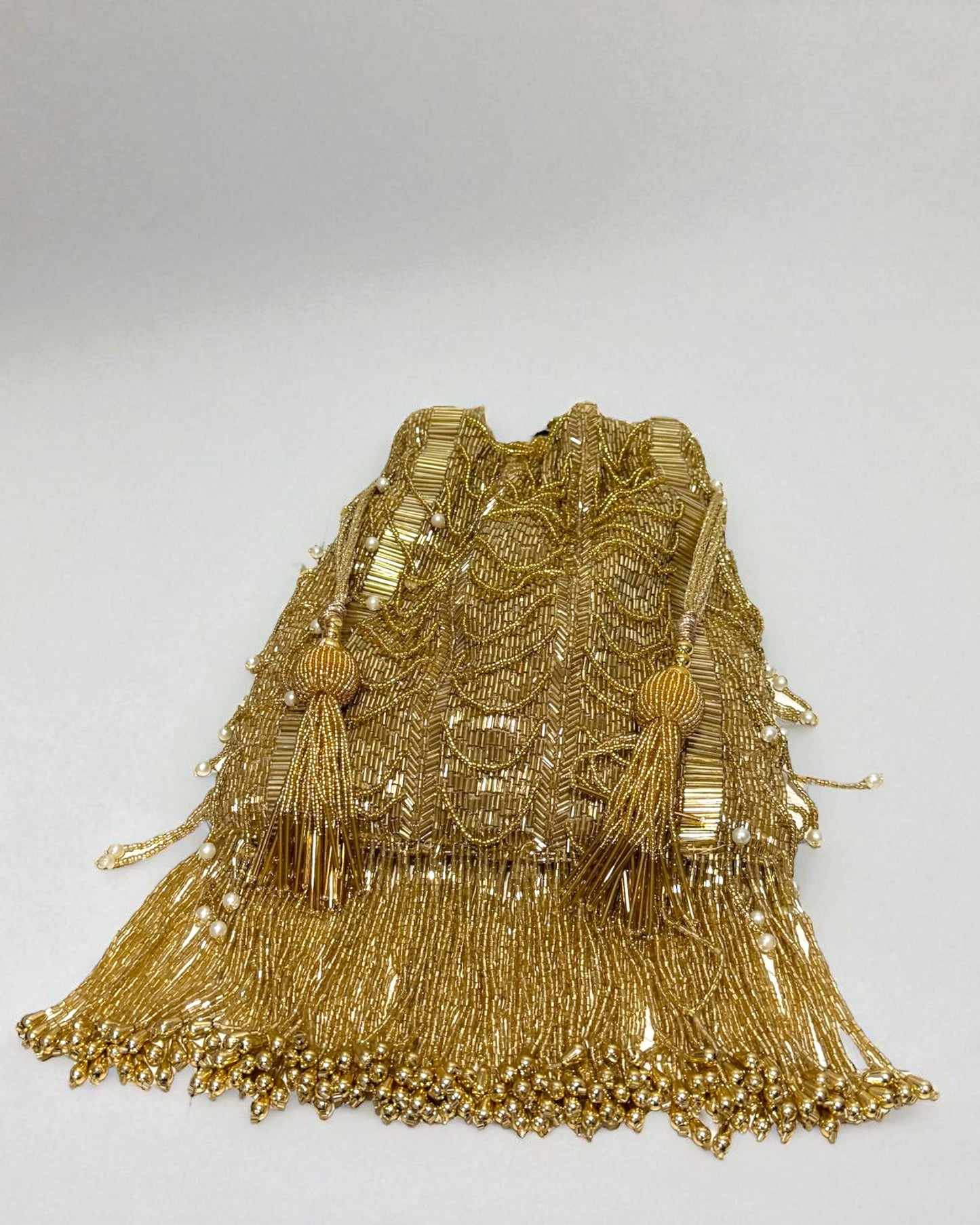Lubna لبنى Vintage Bag in Gold