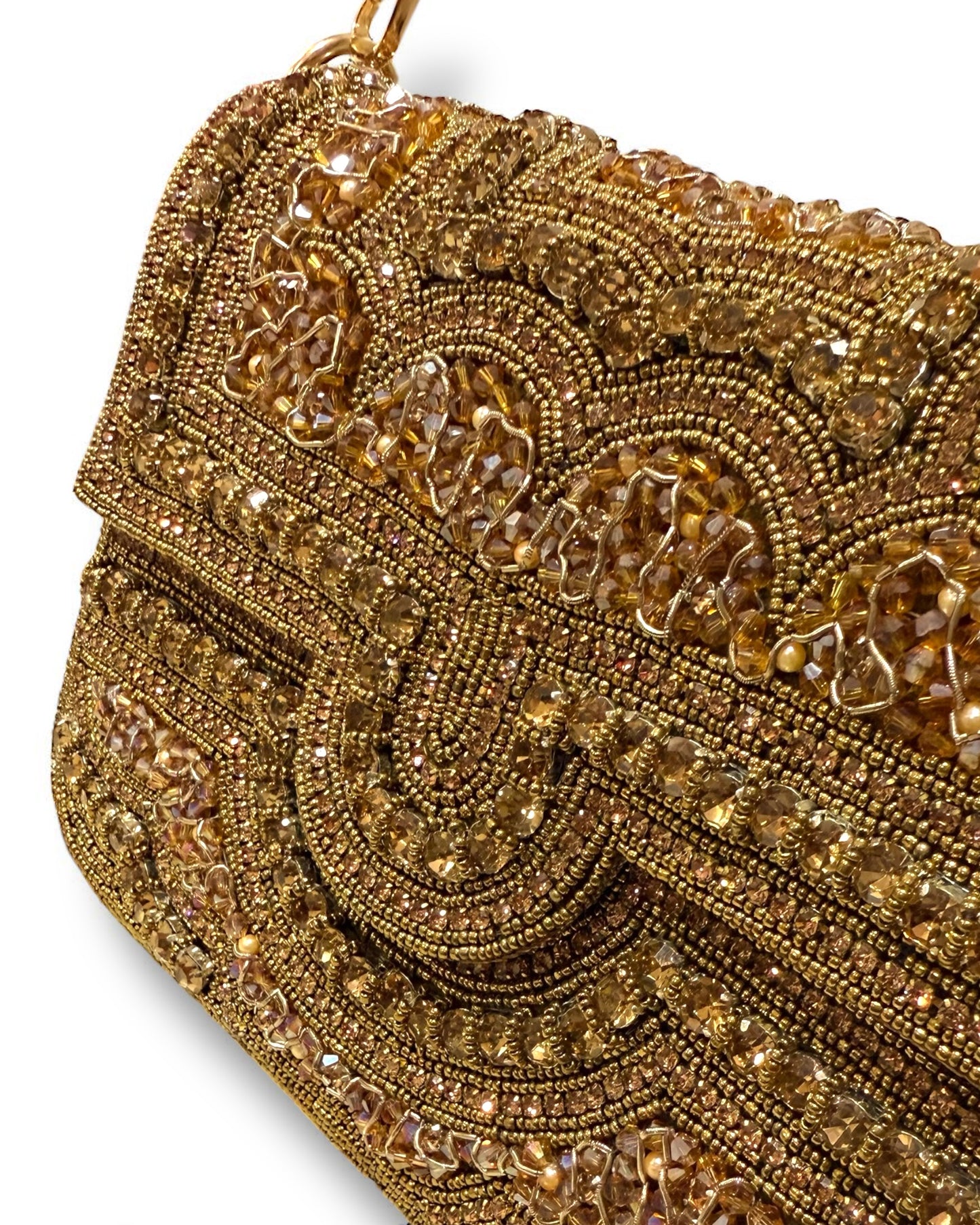 Faryal فَريال Vintage Bag in Antique Gold