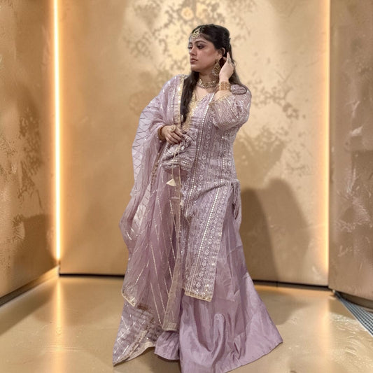 Samah سماح Lavender Sharara