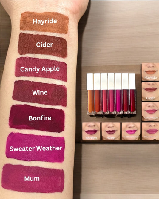 The Fall Collection- Matte Liquid Lipsticks