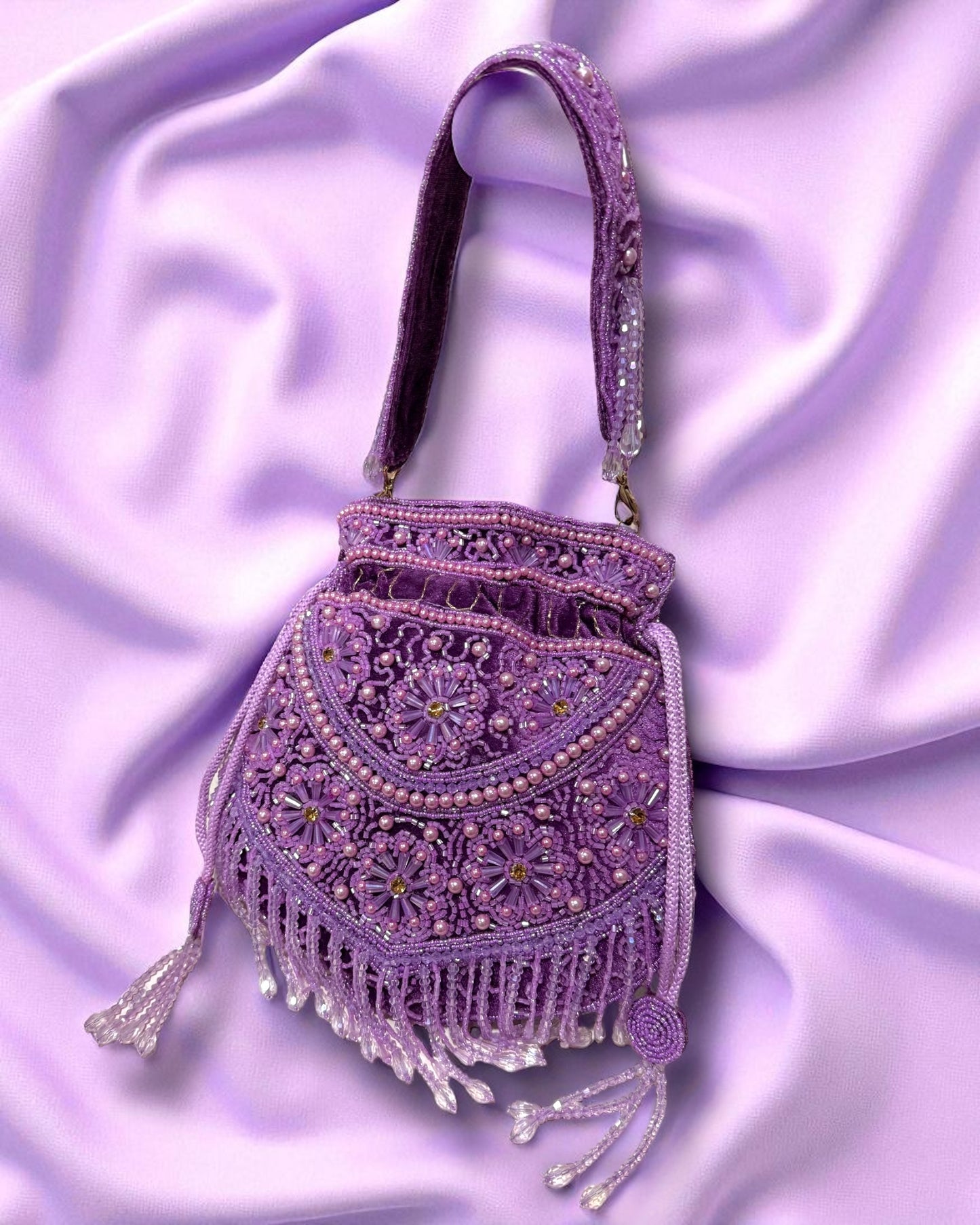 Leyla ليلى Dream Bag in Purple