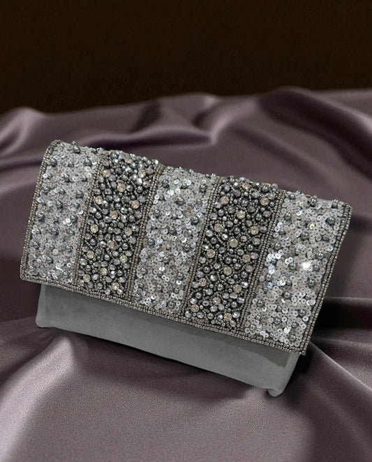 Fariha فَرِيحَة Bag in Grey