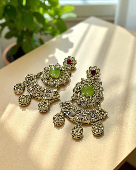 Rajeshwari राजेश्वरी Royal Mala Set in Soft Multicolor