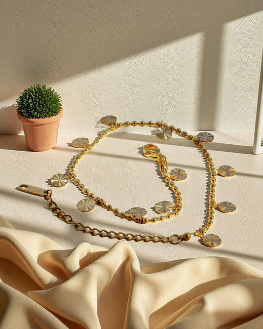 Fahima फहीमा 18K Gold Plated Anklet