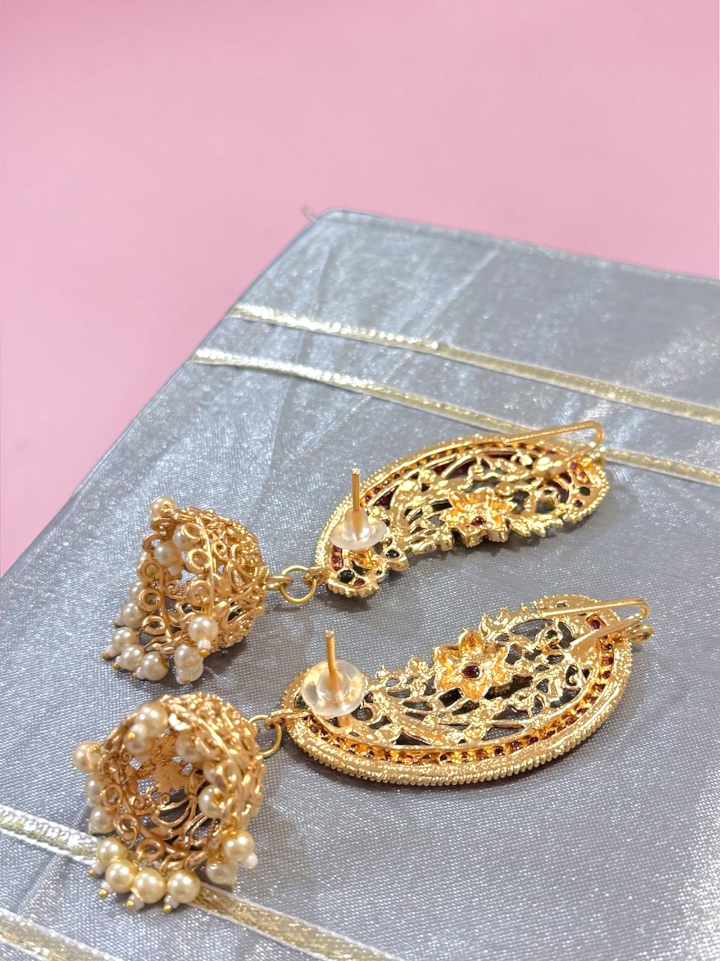 Aashna आशना Traditional Jhumkay Cuffs