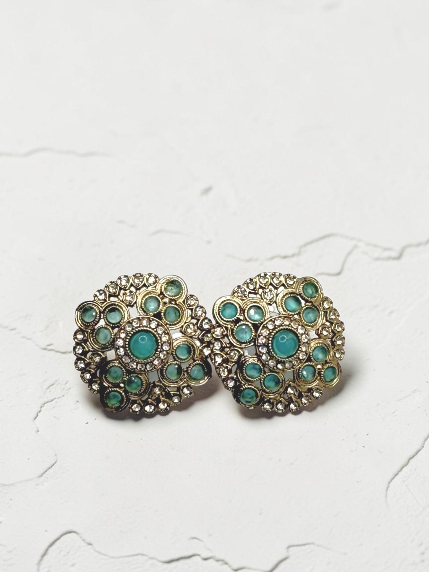 Waniya وانيا Studs in Sky Blue