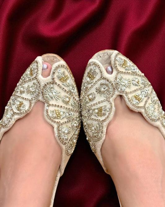 Hana هناء Khussay in Cream