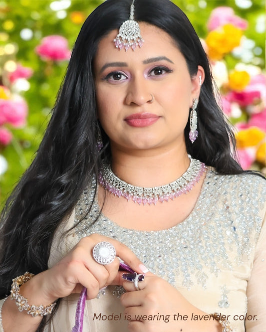 Firdaus فردوس Mirror Set in Green