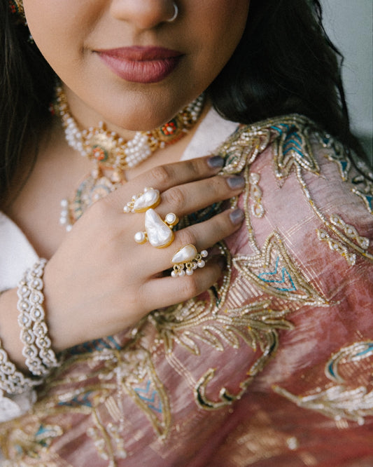 Fusion Two Finger Ring