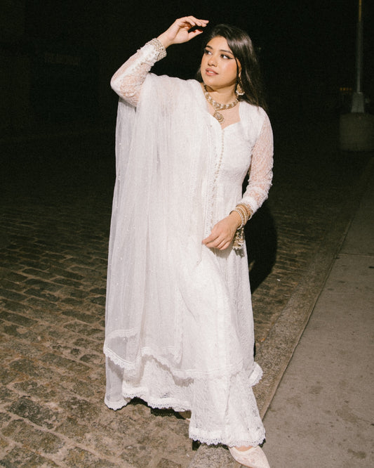 Aisha عائشة Bridal Set in White Gold