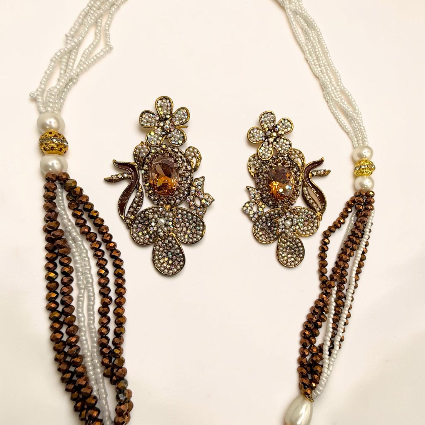 Pakize Turkish Mala Set in Gold