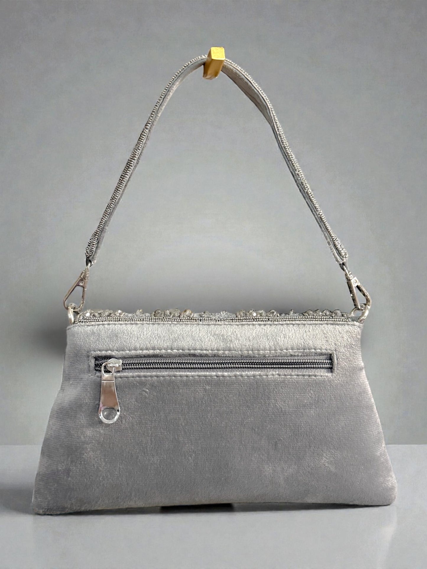 Misk مسك Handmade Bag in Grey