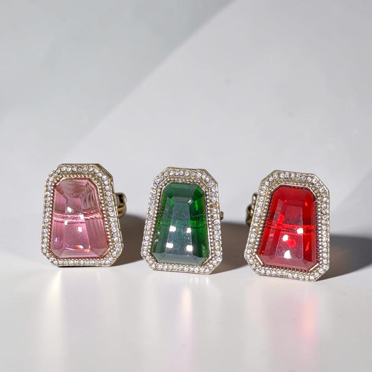 Sadaf صدف Gemstone Rings