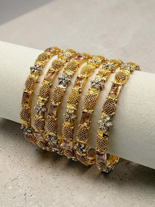 Aafiya عافية Gold Plated Kaday