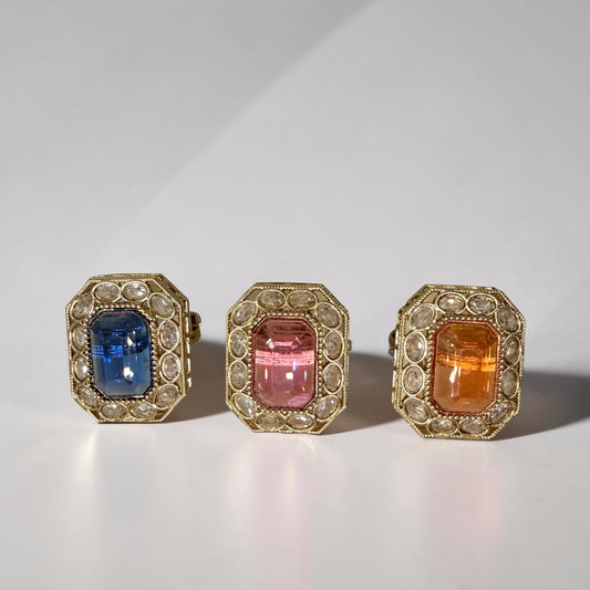 Adwaa أضواء Polki Ring