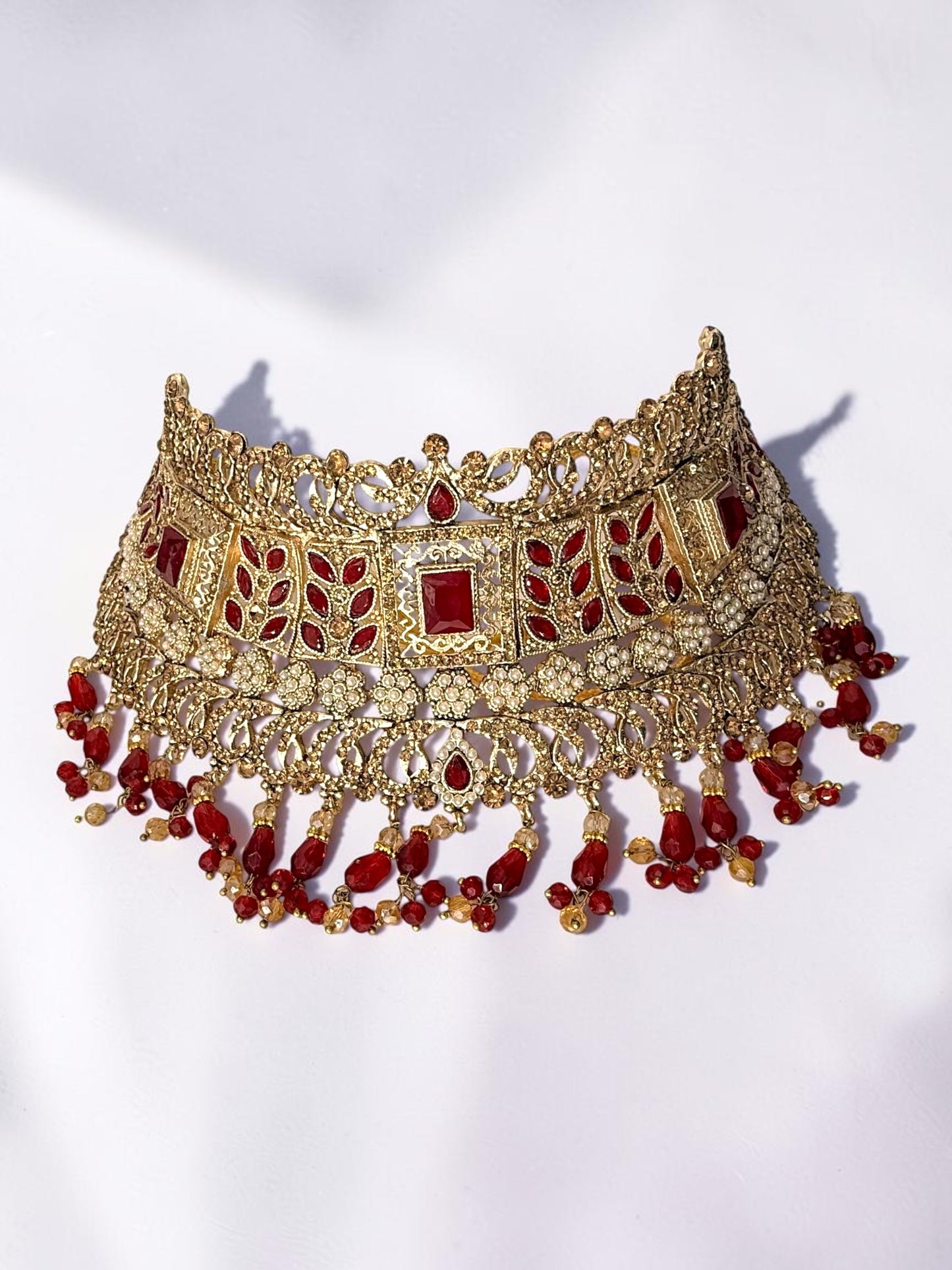 Rahma رحمة Bridal Set in Red