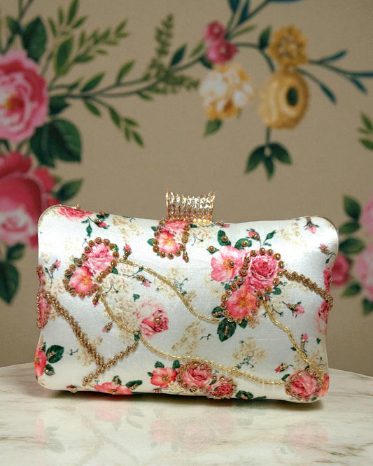 Hulm حلم Dreamy Floral Clutch