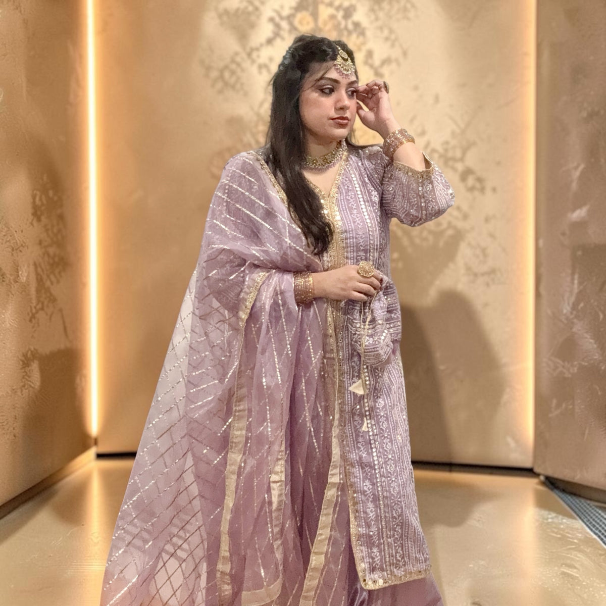 Samah ‎سماح Lavender Sharara