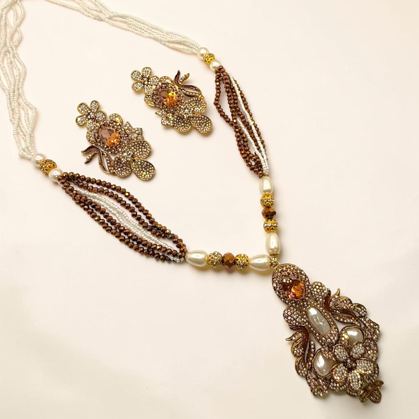 Pakize Turkish Mala Set in Gold