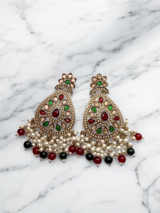 Deepa दीपा Earrings in Multicolor