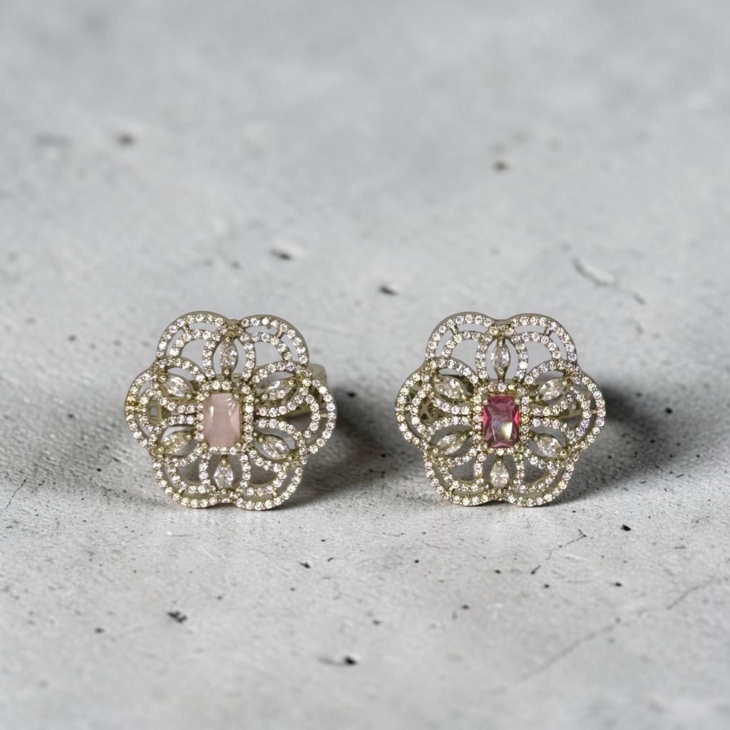 Ezza عزة American Diamond Ring