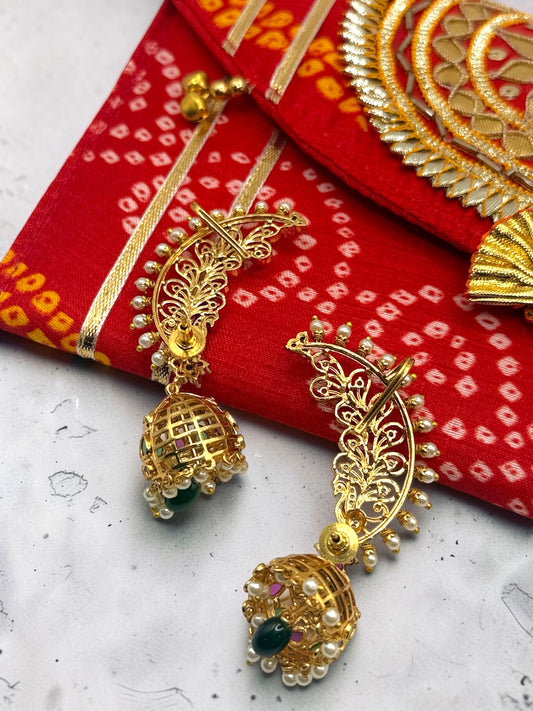 Kiana कियाना Heritage Jhumkay Cuffs