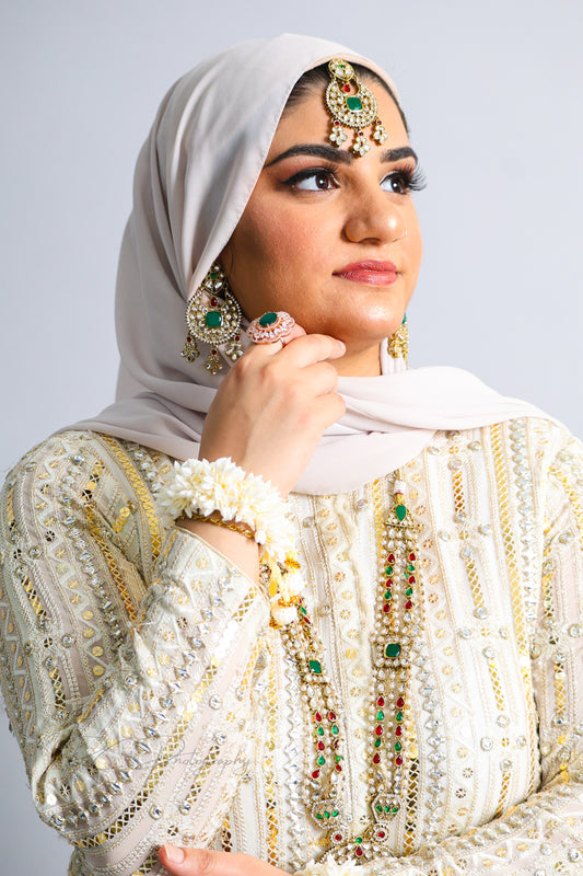 Aarohi आरोही American Diamond Rings in Rose Gold