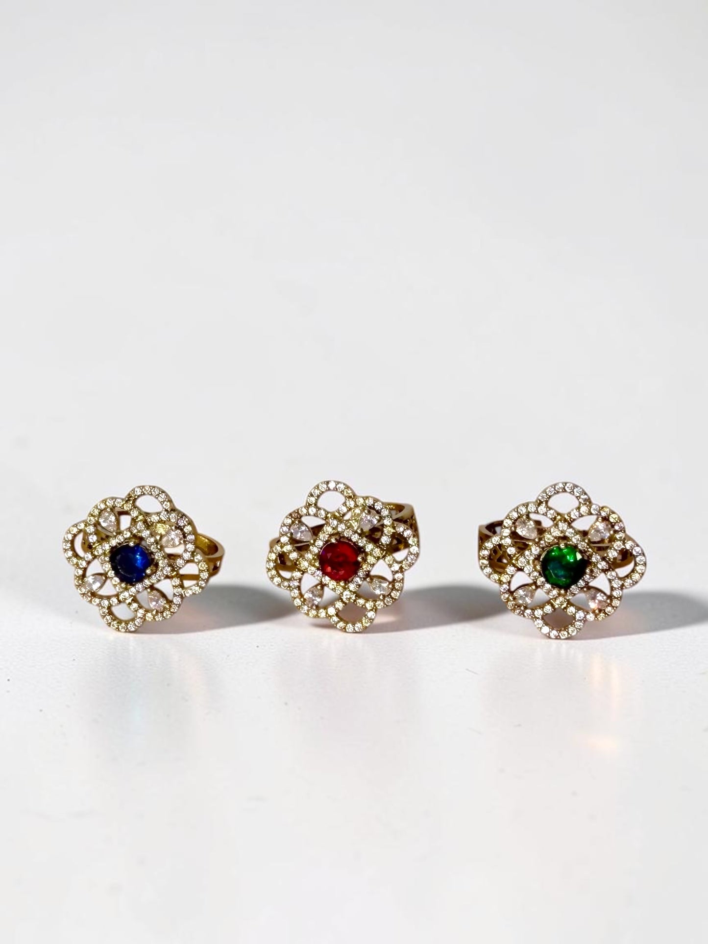 Khairiya خيرية American Diamond Rings