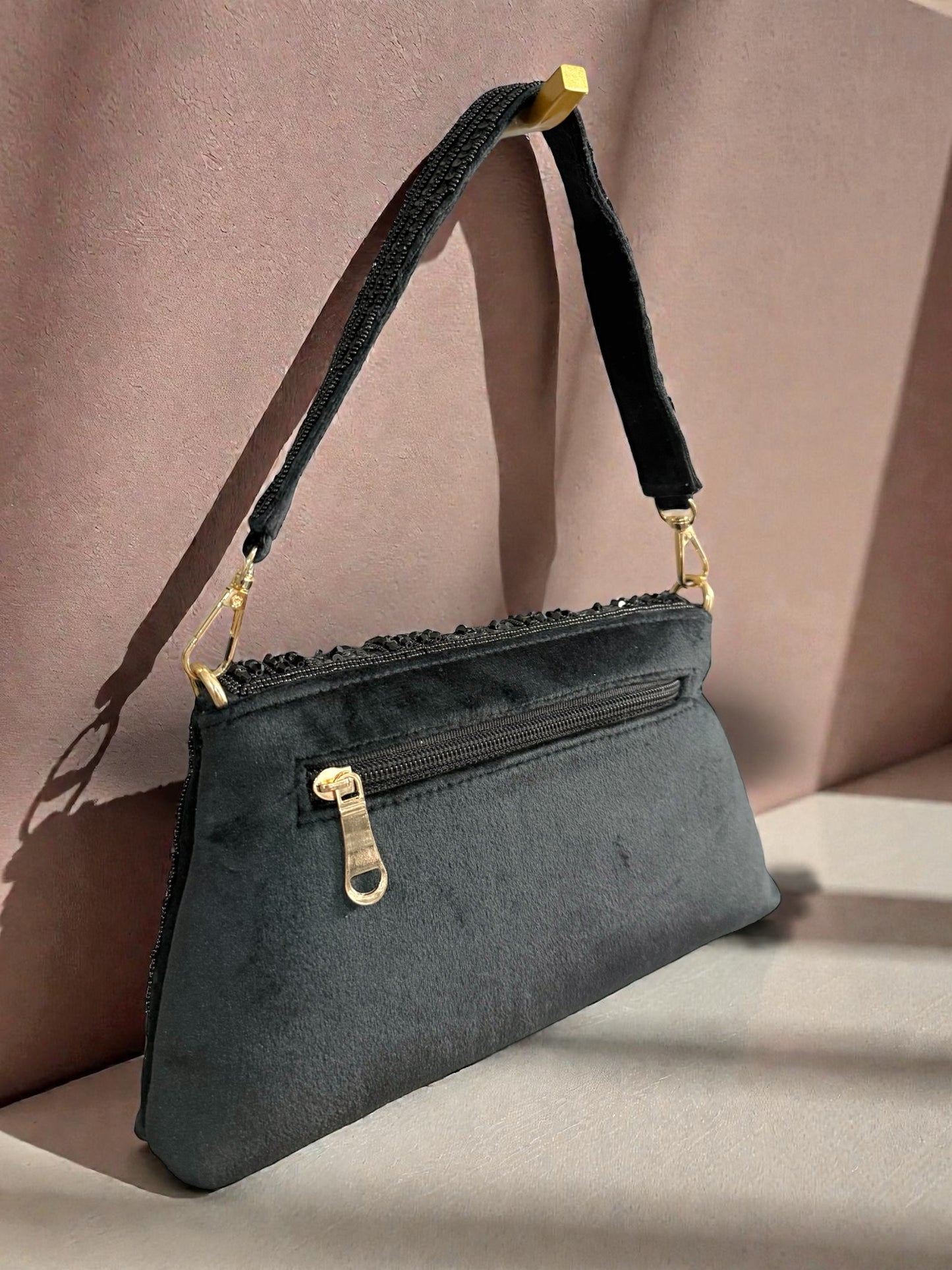 Misk مسك Handmade Bag in Black