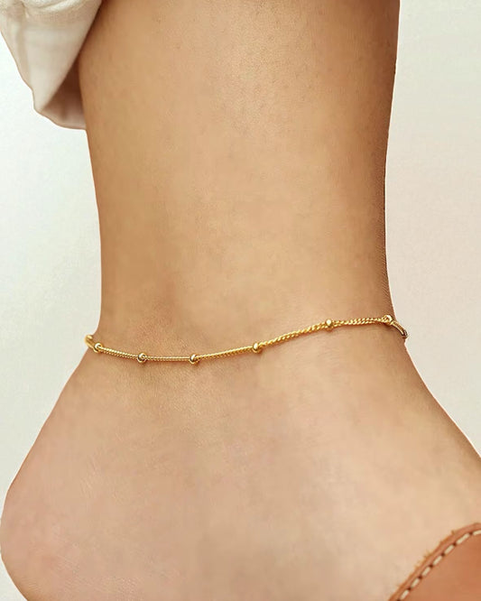 Mehvish महविश 18K Gold Plated Anklet