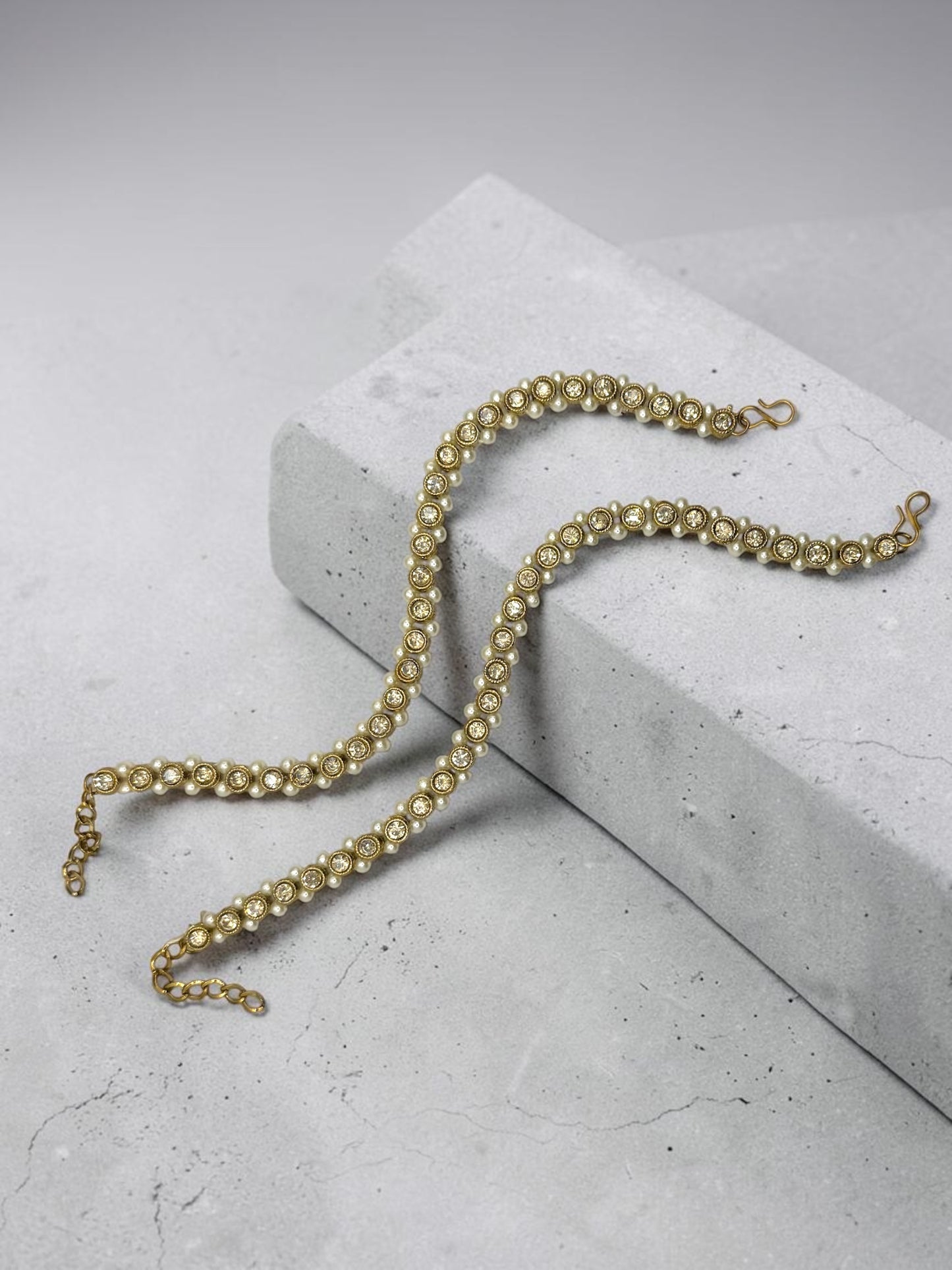 Saba صبا Anklets in Gold